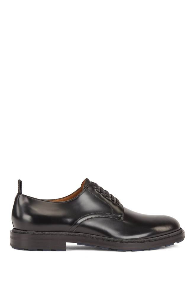 Hugo Boss Derby shoes Svarte | PkihYMEf