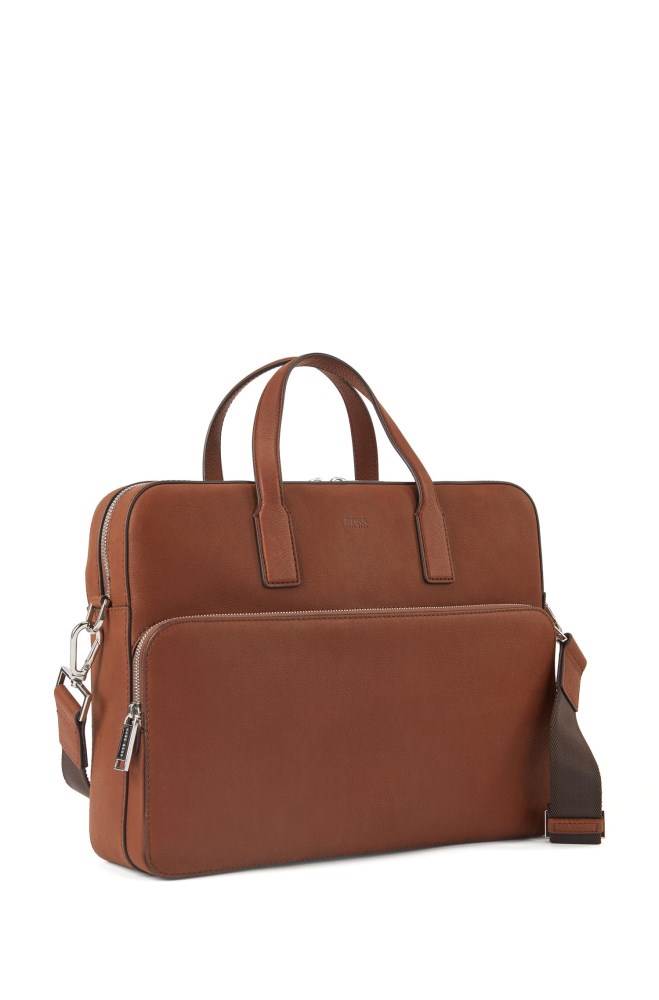 Hugo Boss Document case Lyse Brune | RIwKj57f