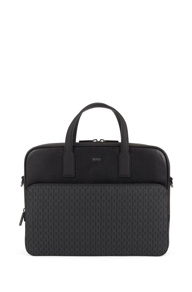 Hugo Boss Document case Svarte | O1n2JXHL