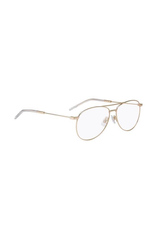 Hugo Boss Double-bridge optical glasses Gull | YwOhVQyn