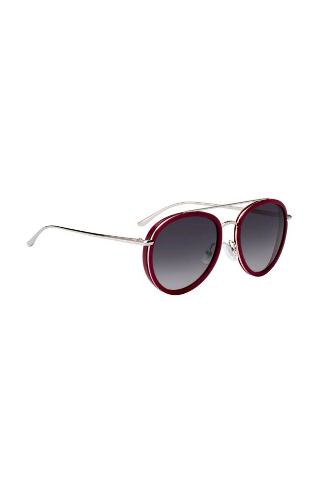 Hugo Boss Double-bridge sunglasses Mørke Rød | w0llfJH4