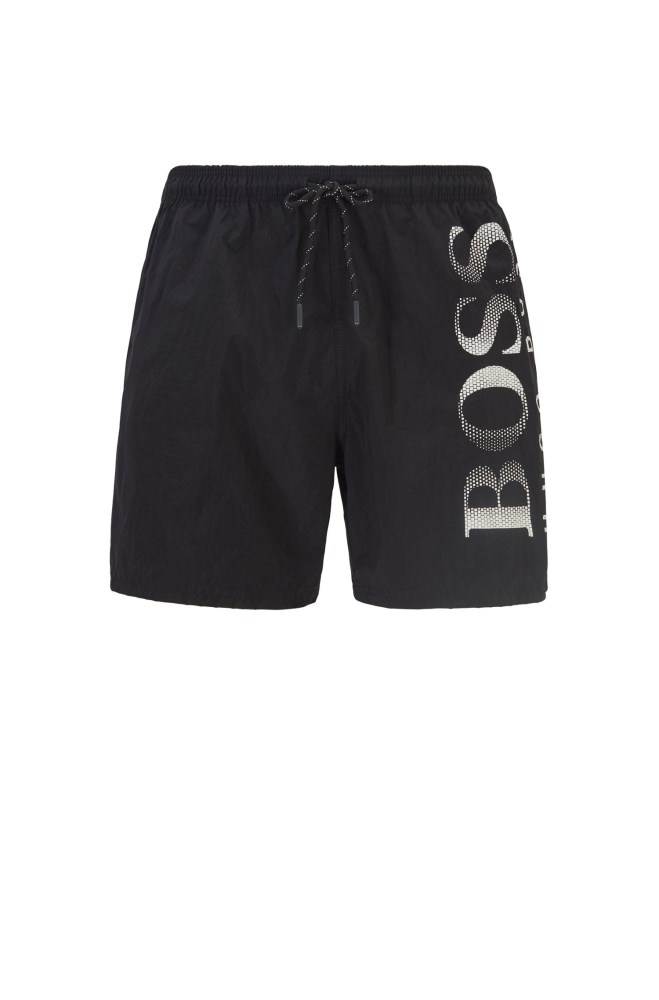 Hugo Boss Drawstring swim shorts Svarte | JQVyI4hx