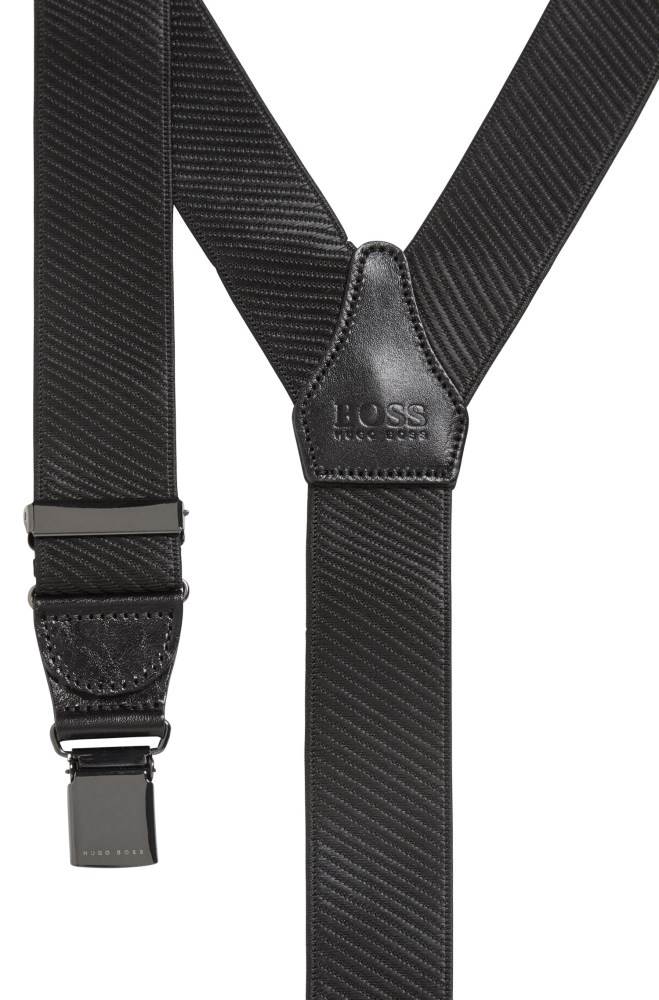 Hugo Boss Elasticated braces Svarte | hyKwysep