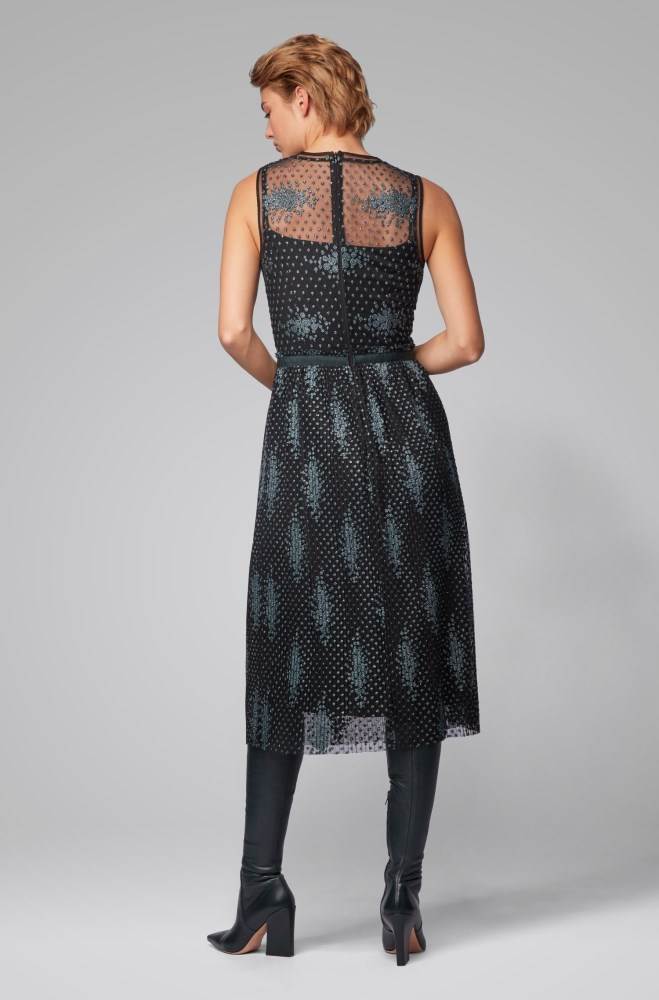 Hugo Boss Ermeløse dress Patterned | CGQ9OwFx