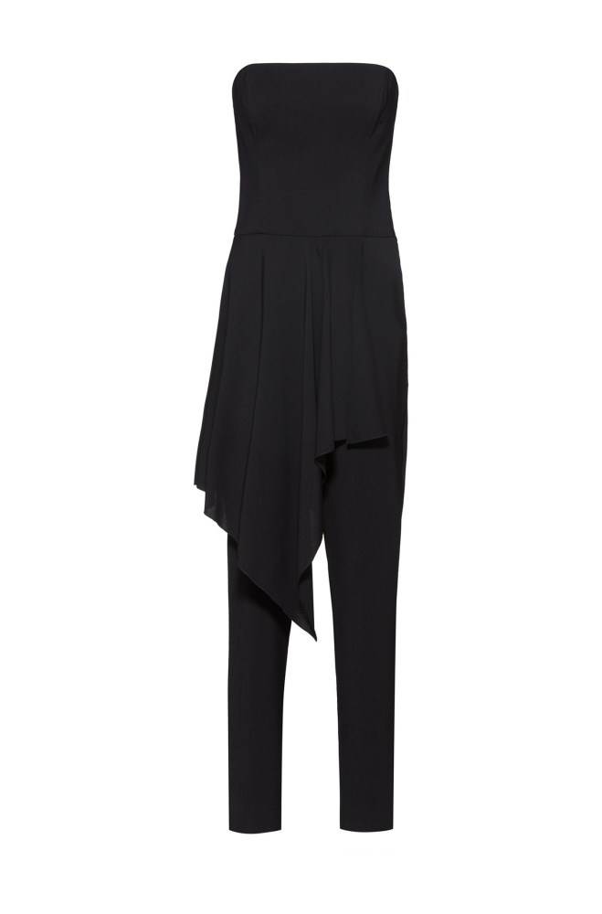 Hugo Boss Ermeløse jumpsuit Svarte | DjTrG3pb