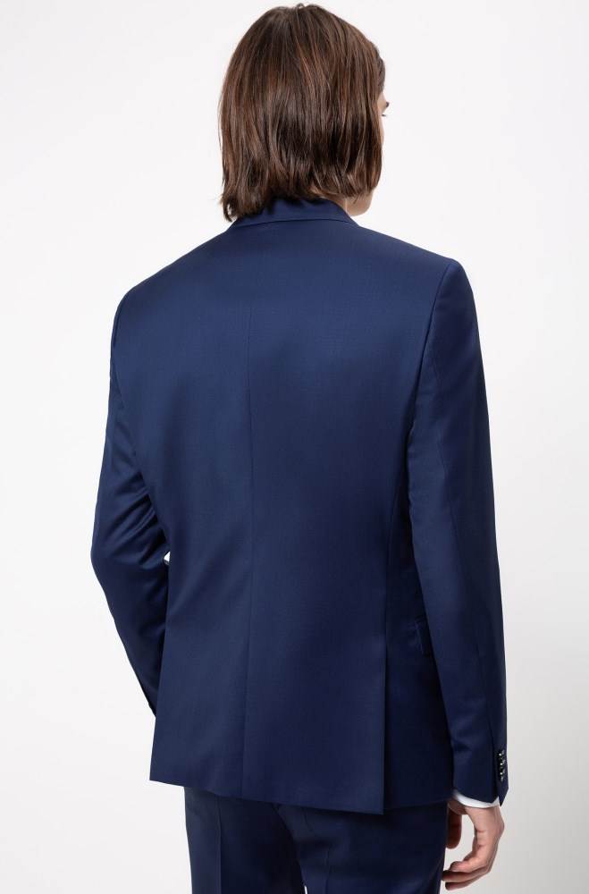 Hugo Boss Extra-slim-fit jacket Blå | eW586fVO