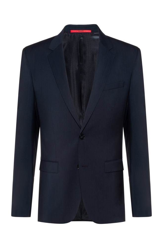 Hugo Boss Extra-slim-fit jacket Mørke Blå | pgVF04j3