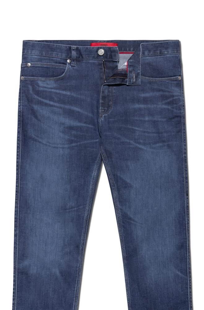 Hugo Boss Extra slim-fit jeans Blå | KsJySGqc