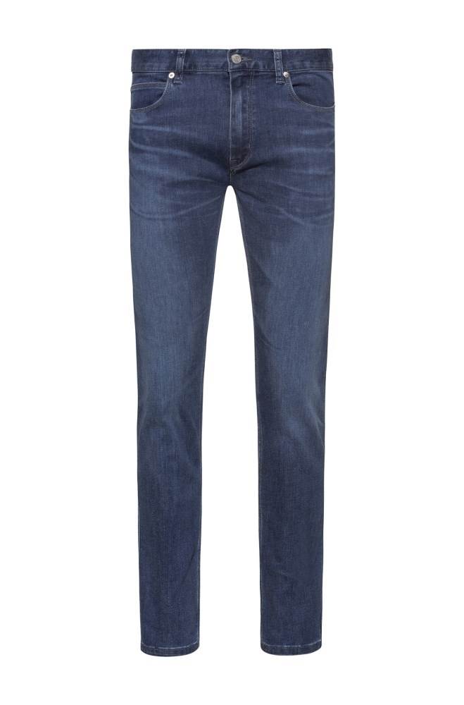 Hugo Boss Extra slim-fit jeans Blå | KsJySGqc