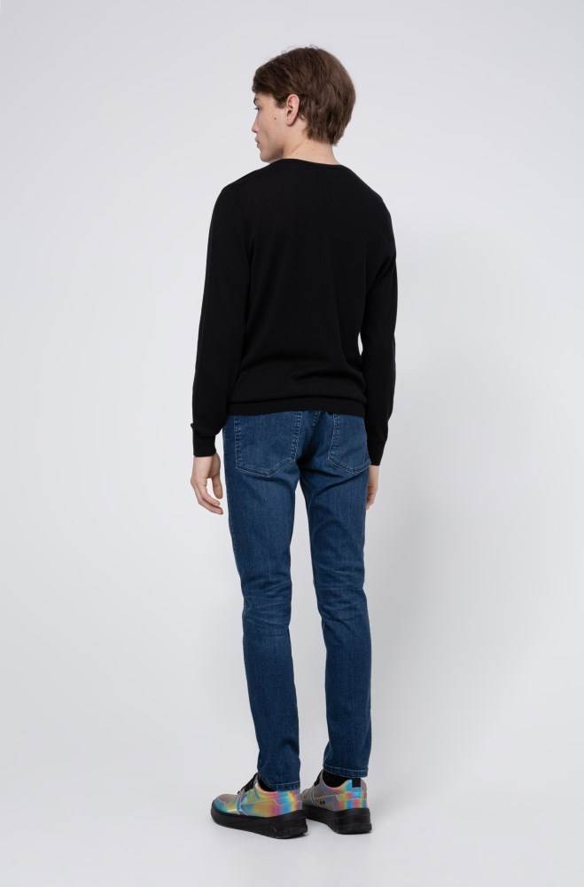 Hugo Boss Extra-slim fit jeans Blå | oxGzvXoA