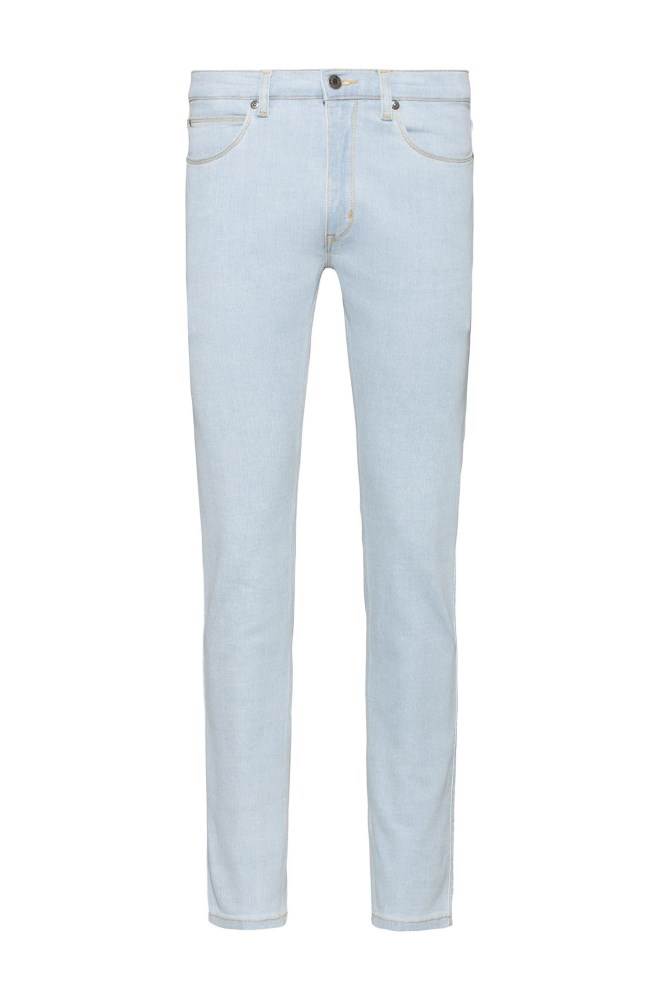 Hugo Boss Extra-slim fit jeans Lyse Blå | eQvBPG2b