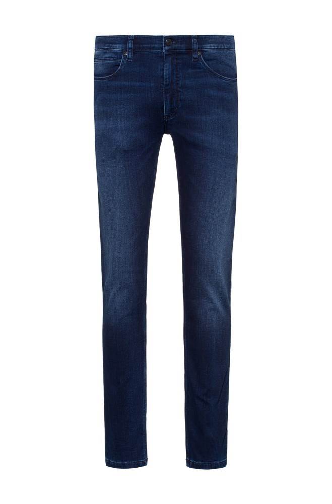 Hugo Boss Extra-slim fit jeans Mørke Blå | 6gTpLUZm