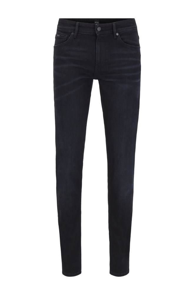 Hugo Boss Extra-slim-fit jeans Svarte | VmPFhfwD