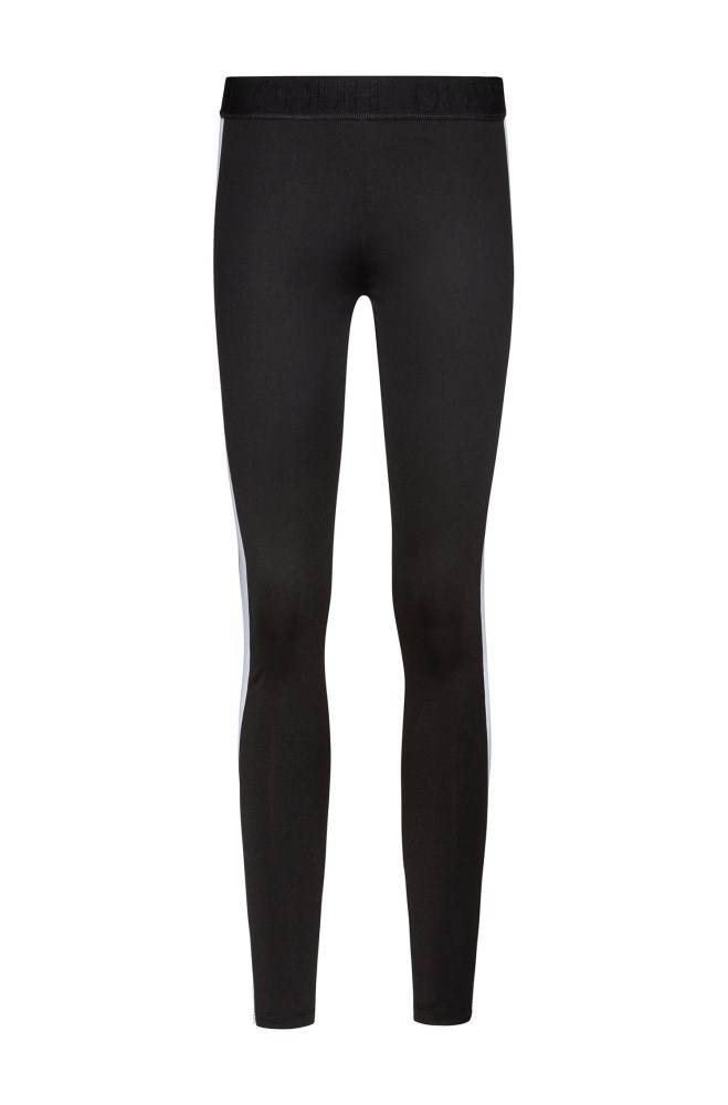 Hugo Boss Extra-slim-fit leggings Svarte | IbKZDOTt