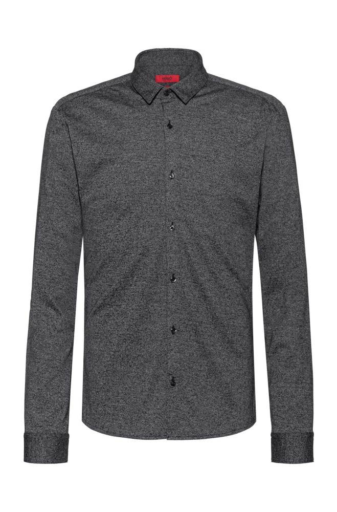 Hugo Boss Extra-slim-fit shirt Grå | UfpLmjPy