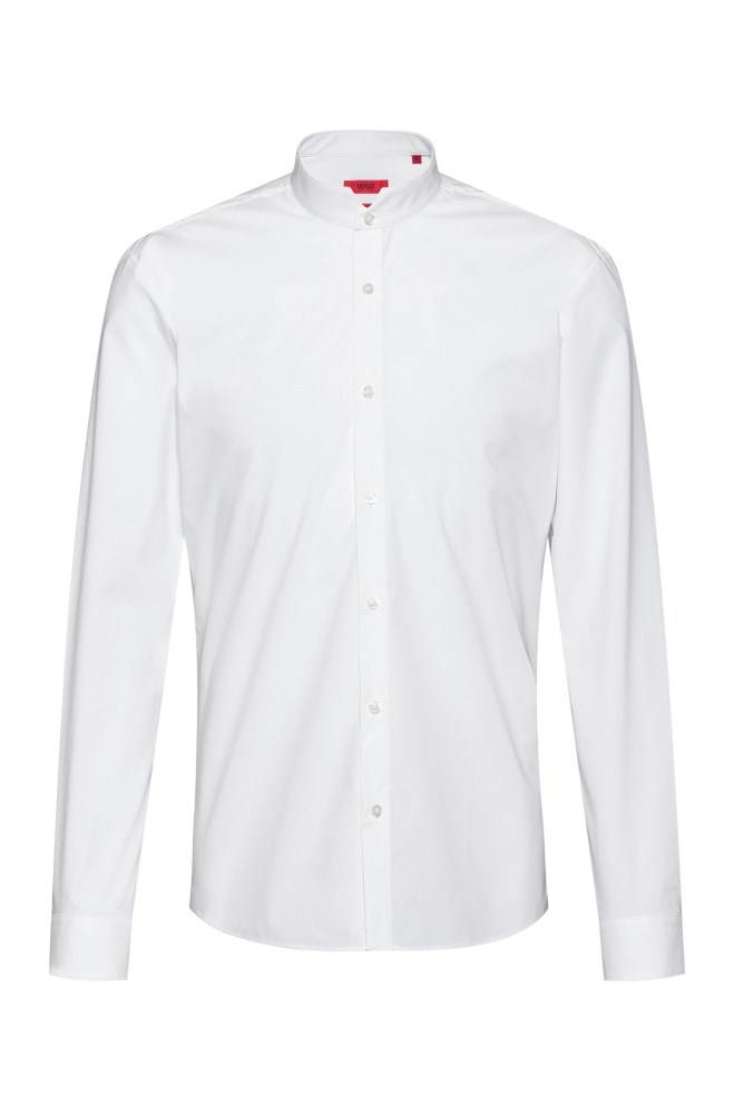 Hugo Boss Extra-slim-fit shirt Hvite | 3Dir9Fsr