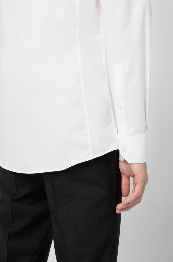 Hugo Boss Extra slim-fit shirt Hvite | vztInvxg