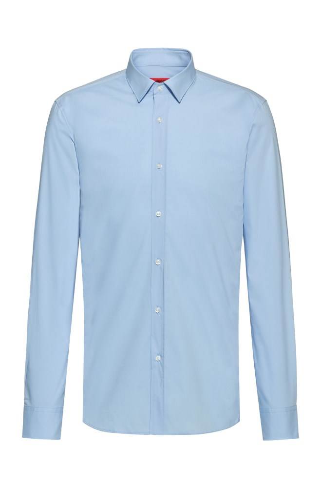 Hugo Boss Extra-slim-fit shirt Lyse Blå | 1FrbJpAr