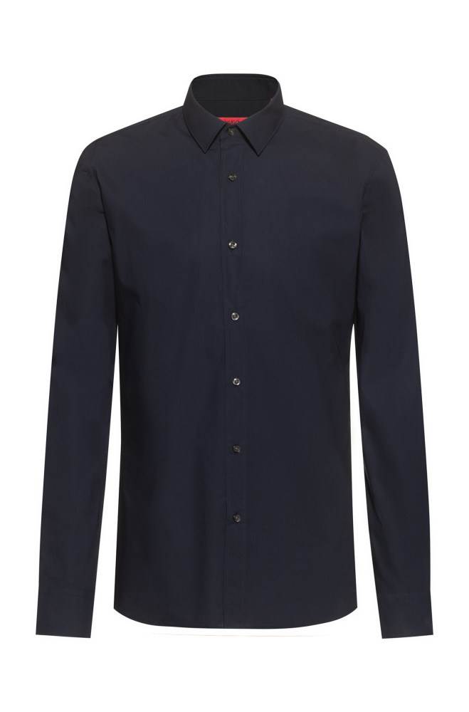 Hugo Boss Extra-slim-fit shirt Lyse Blå | 1VTK8QNs