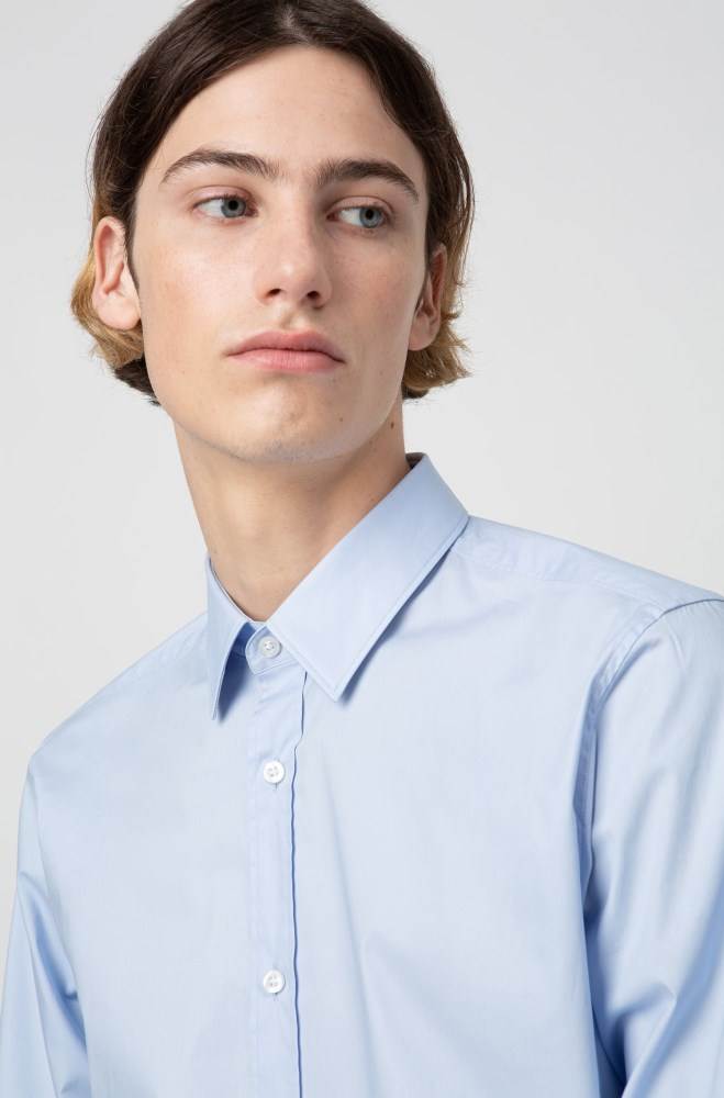 Hugo Boss Extra slim-fit shirt Lyse Blå | bIEE6OcV