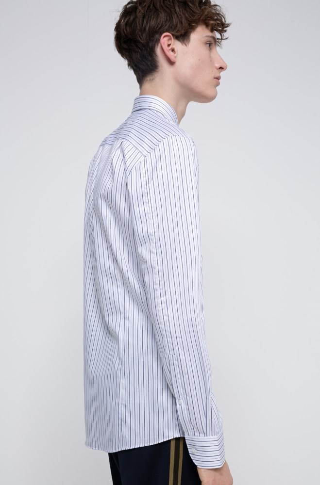 Hugo Boss Extra-slim-fit shirt Patterned | ZriyMw87