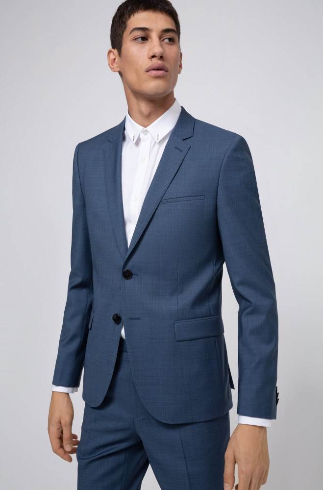 Hugo Boss Extra-slim-fit suit Mørke Blå | KlTKpRam