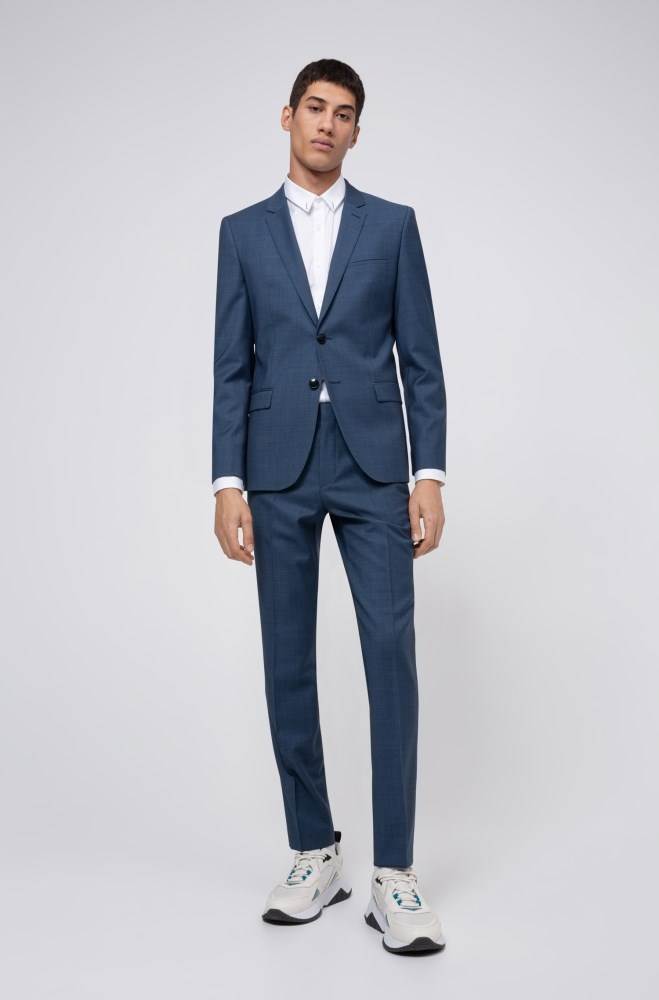 Hugo Boss Extra-slim-fit suit Mørke Blå | KlTKpRam