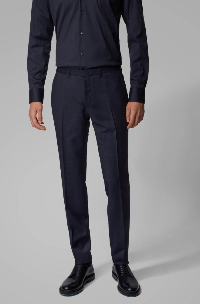 Hugo Boss Extra-slim-fit suit Mørke Blå | frhthn3t