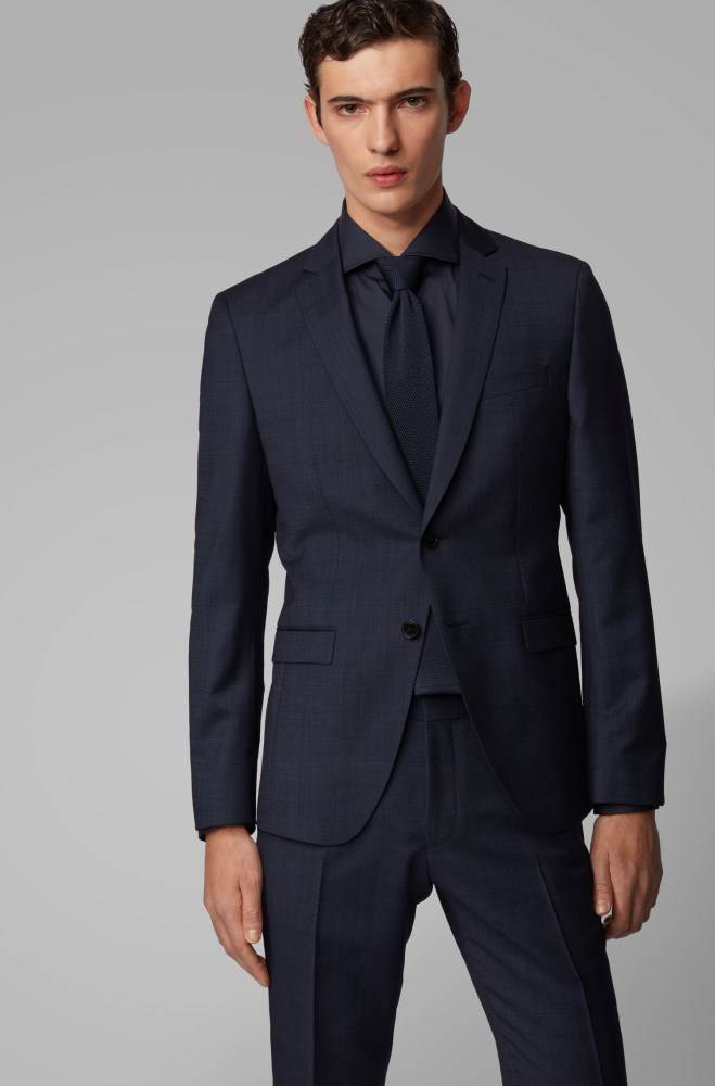 Hugo Boss Extra-slim-fit suit Mørke Blå | frhthn3t