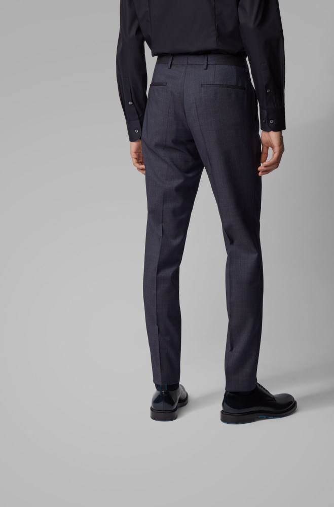 Hugo Boss Extra-slim-fit suit Mørke Blå | xU4yaNR7