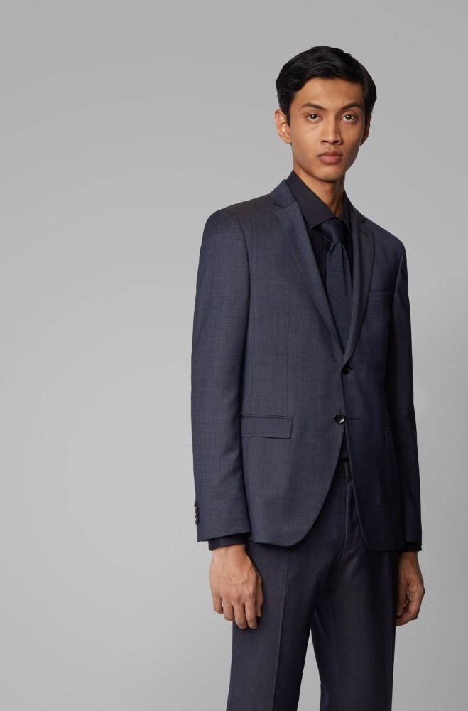 Hugo Boss Extra-slim-fit suit Mørke Blå | xU4yaNR7