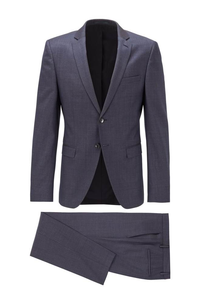 Hugo Boss Extra-slim-fit suit Mørke Blå | xU4yaNR7