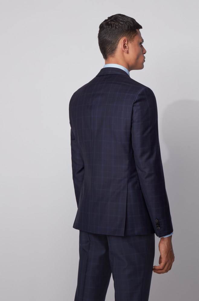 Hugo Boss Extra-slim-fit suit Mørke Blå | zclQAqIe