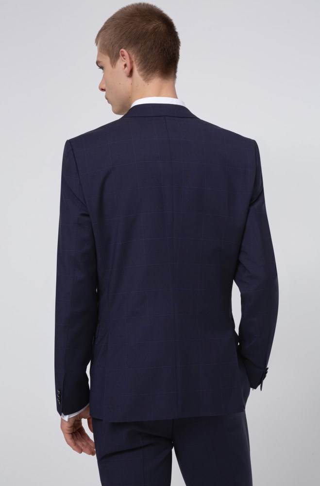 Hugo Boss Extra-slim-fit three-piece suit Mørke Blå | lTGvb46N