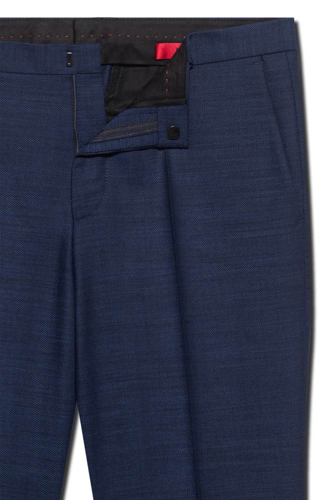 Hugo Boss Extra-slim-fit trousers Blå | Q58hf2dW