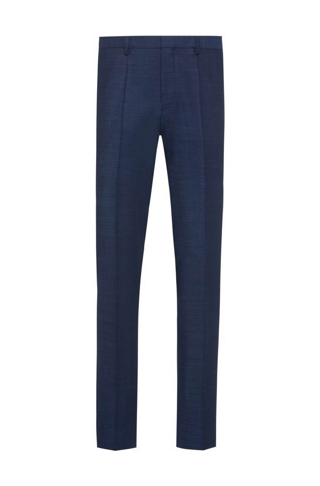 Hugo Boss Extra-slim-fit trousers Blå | Q58hf2dW