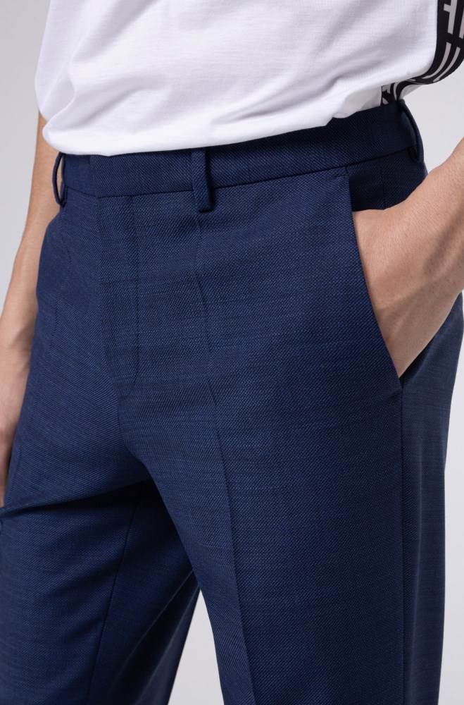 Hugo Boss Extra-slim-fit trousers Blå | drreqh1g