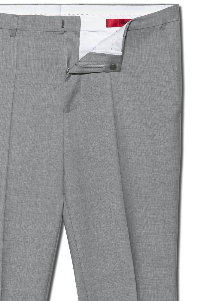 Hugo Boss Extra-slim-fit trousers Lyse Grå | 0nwhKy9a