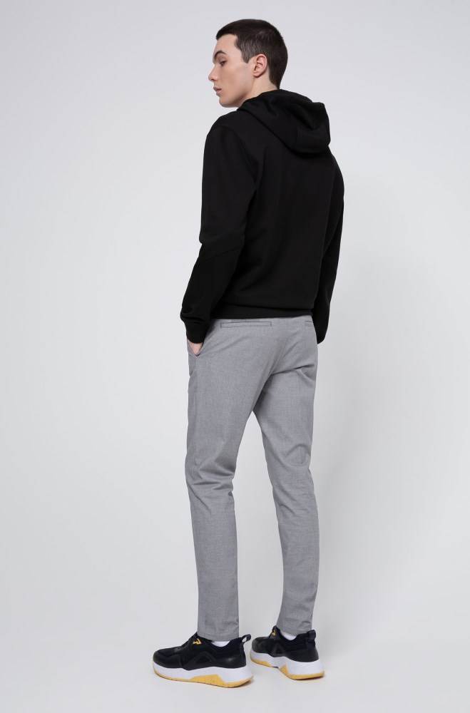 Hugo Boss Extra-slim-fit trousers Lyse Grå | OUAOXBix