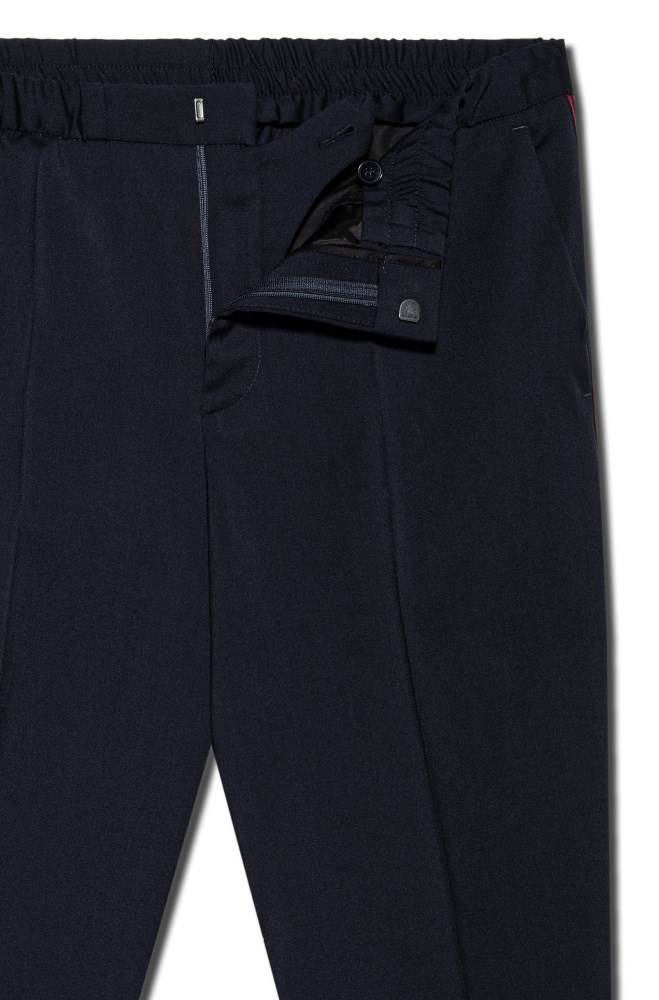 Hugo Boss Extra-slim-fit trousers Mørke Blå | 8T59gjNb