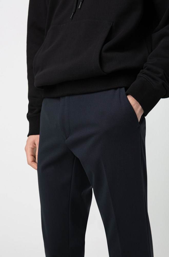 Hugo Boss Extra-slim-fit trousers Mørke Blå | bpx8bxl7