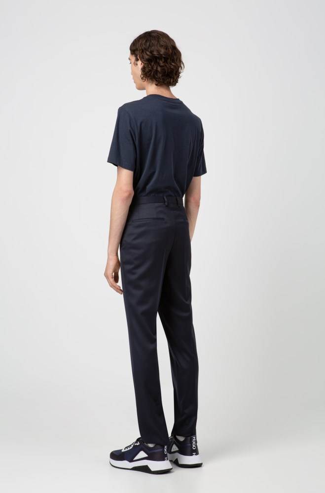 Hugo Boss Extra-slim-fit trousers Mørke Blå | hZtDGy0j