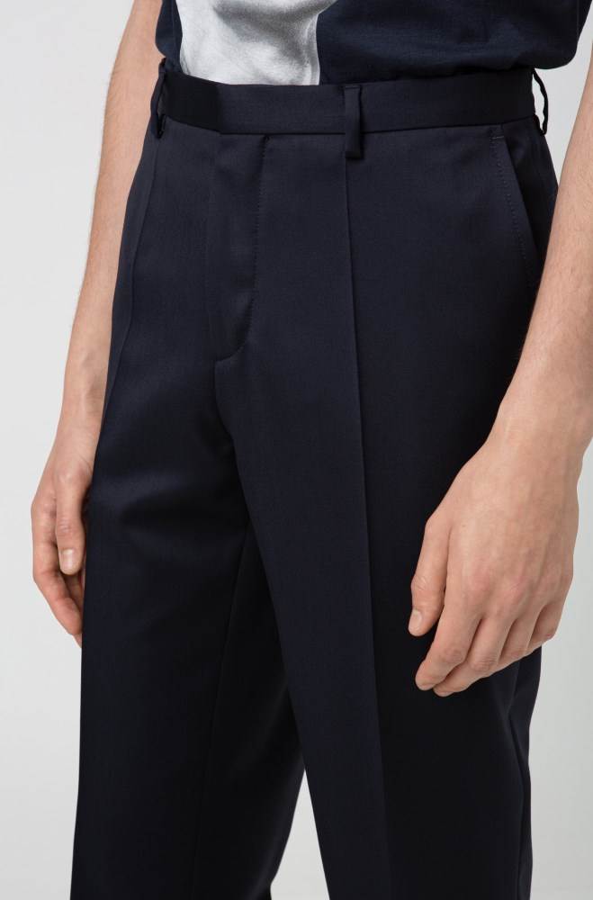 Hugo Boss Extra-slim-fit trousers Mørke Blå | hZtDGy0j