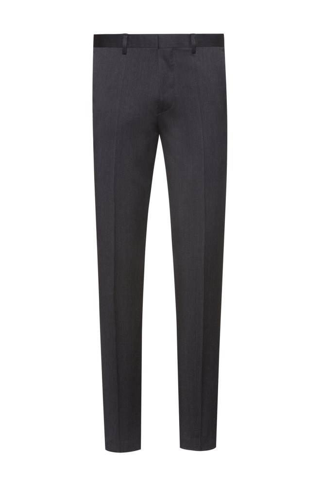 Hugo Boss Extra-slim-fit trousers Mørke Grå | hbV74tUJ