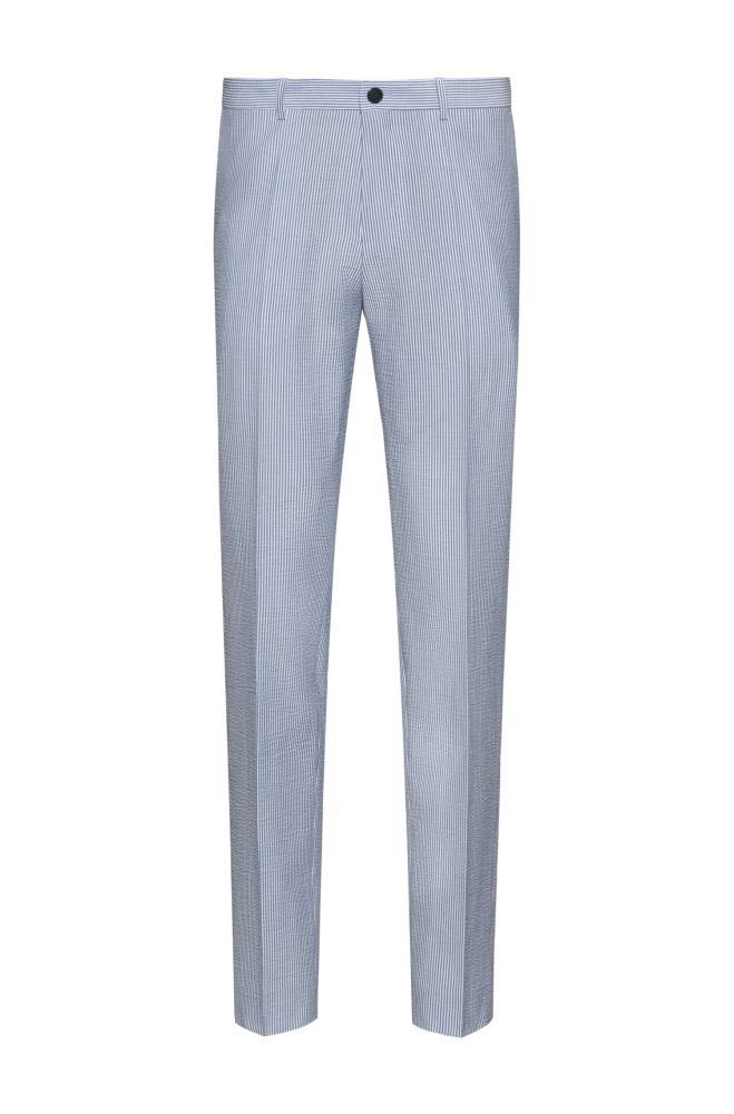 Hugo Boss Extra-slim-fit trousers Patterned | YuNosfDv