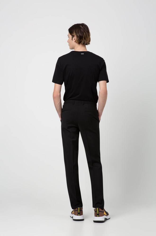 Hugo Boss Extra-slim-fit trousers Svarte | wSshxb5z