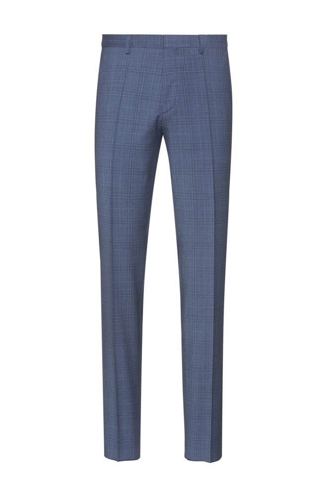 Hugo Boss Extra-slim-fit trousers Turkis | RnLLg7L3