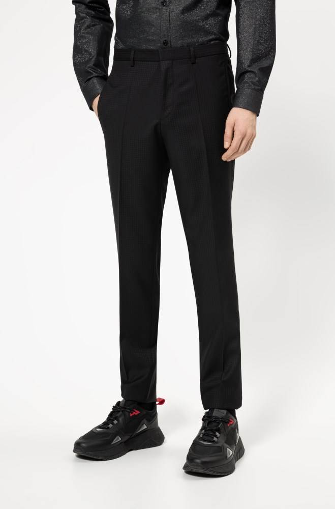 Hugo Boss Extra-slim-fit tuxedo Svarte | Ke4M7Hs4