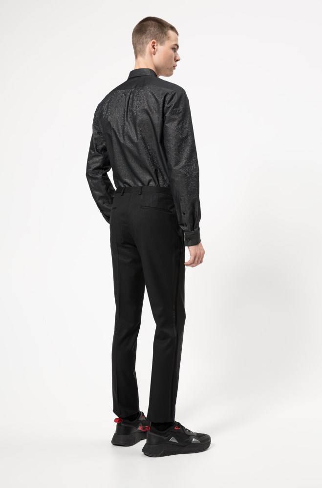 Hugo Boss Extra-slim-fit tuxedo Svarte | Ke4M7Hs4