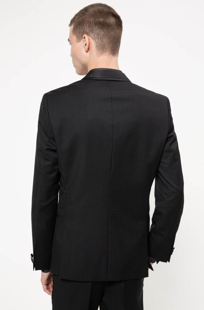 Hugo Boss Extra-slim-fit tuxedo Svarte | Ke4M7Hs4